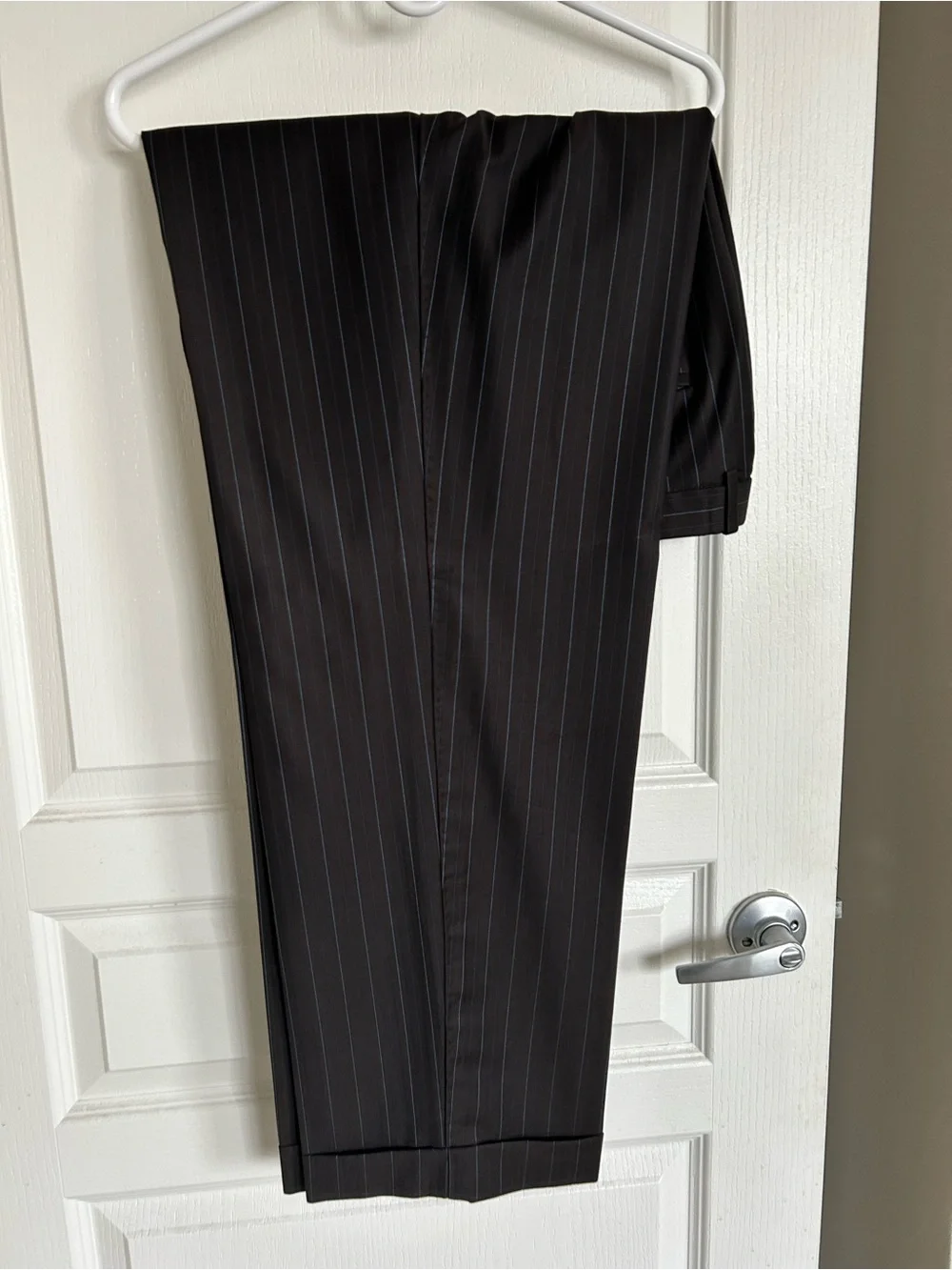 Ermenegildo Zegna y Custom Tailored 2-Piece Suit dark grey– Wool & Silk